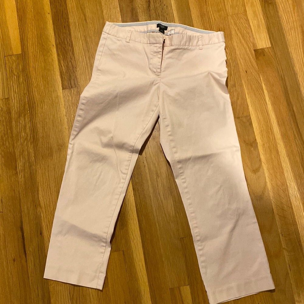 J crew light pink women’s pants
